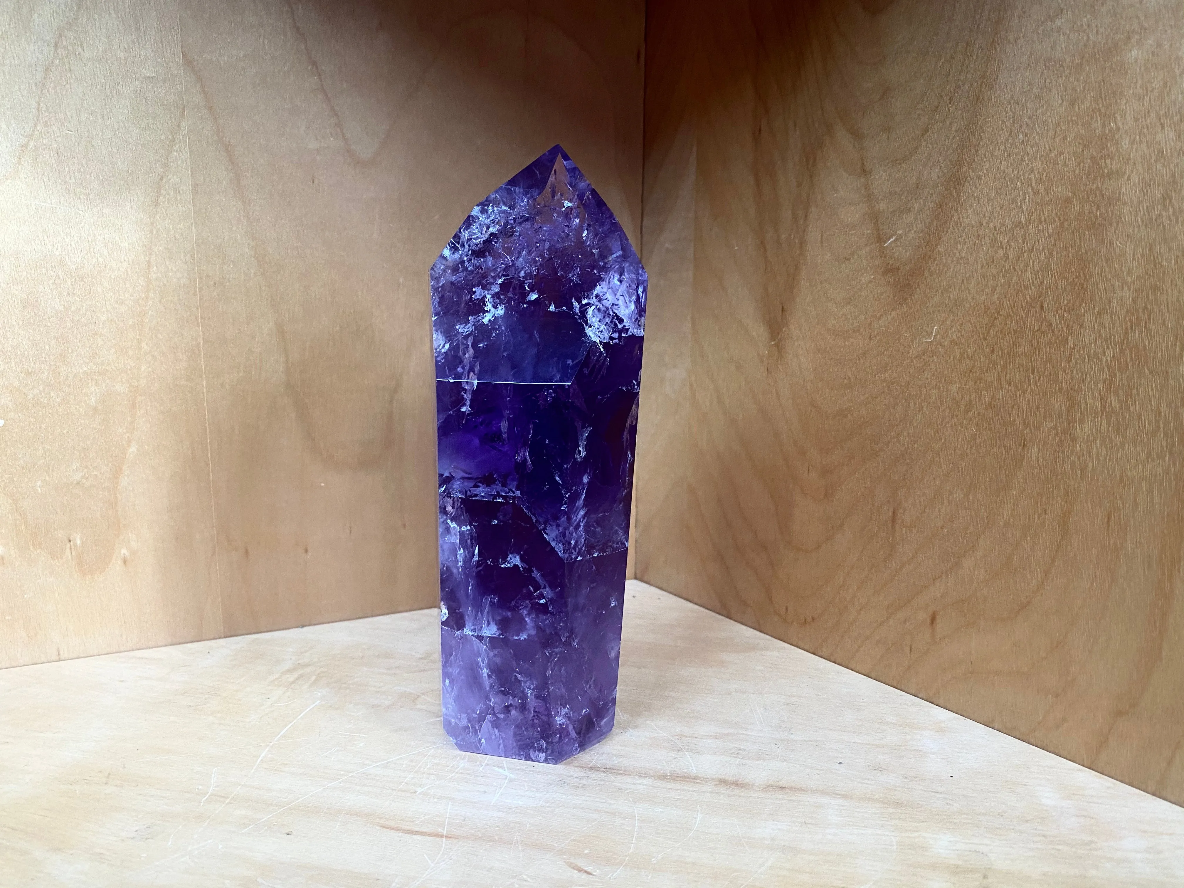 Amethyst Polished Point